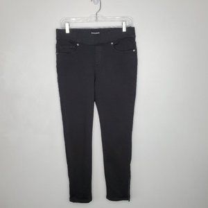 Martha Stewart Stretchy Skinny Black Ankle Jeans Size 10P
